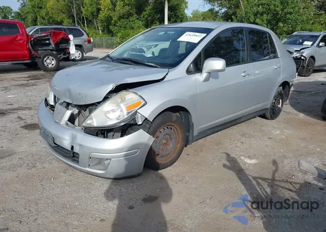 2010 Nissan Versa 1.8S from USA, damaged, VIN 3N1BC1AP7AL362562